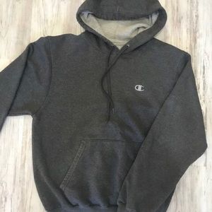 Large Grey Champion Hoodie